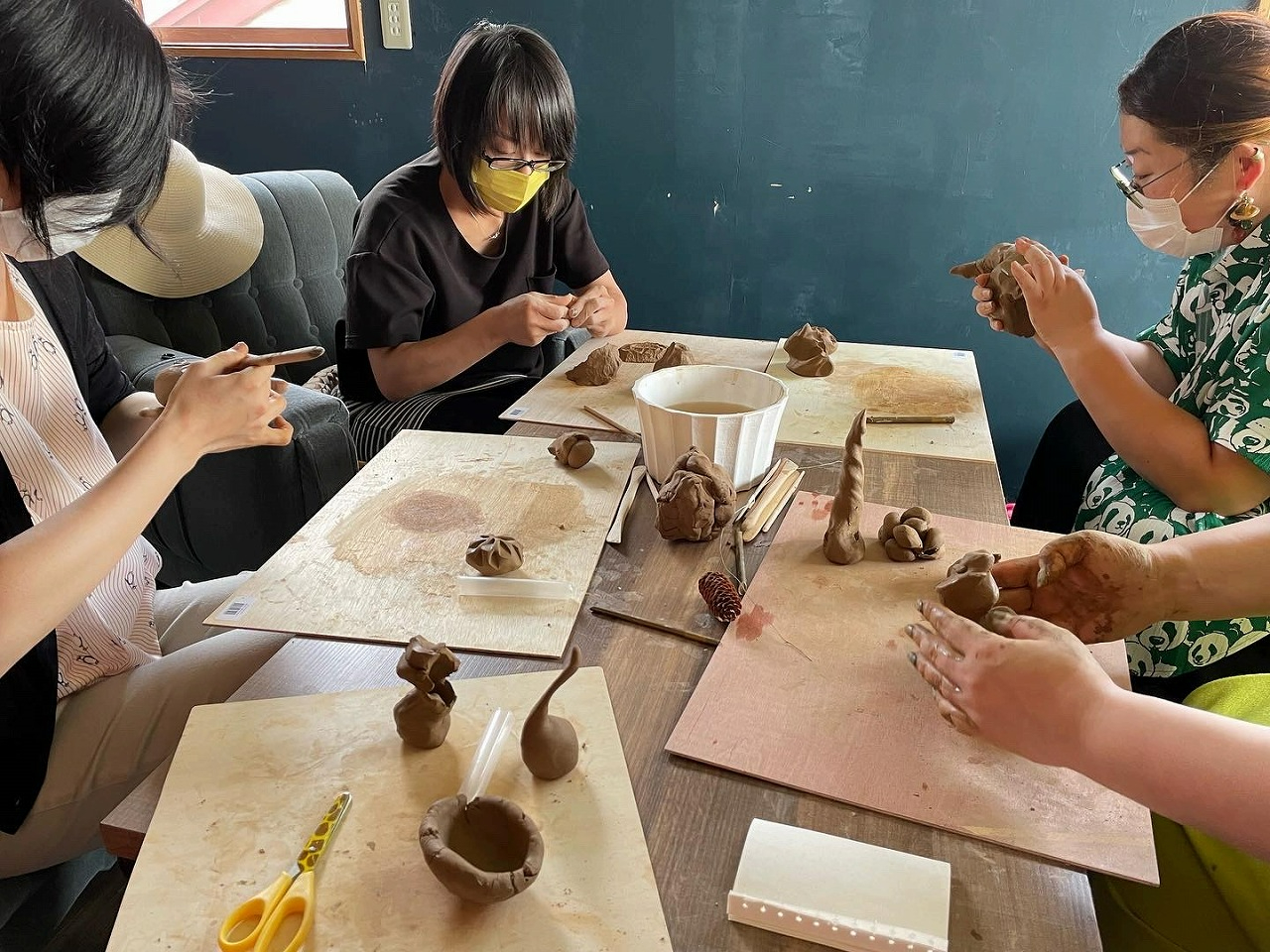 【岐阜/陶芸】クレイアートを通じたアーティスト体験☆【ファミリー】【グループ】【...