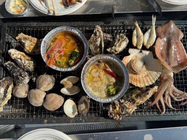 じゃらん限定>【福津市×牡蠣小屋】☆最高に美味しい海鮮三昧+海目前の最高立地☆~女性・カップル・ファミリー・お友達同士におすすめ~(2025-2026) /THE PARK - じゃらん遊び体験