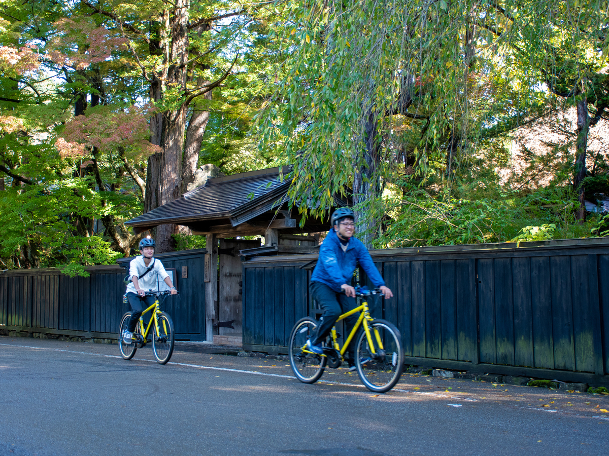 \みちのくの小京都を快適な電動自転車で巡ってみよう♪/