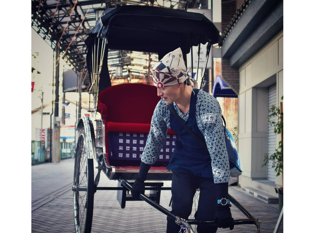 めったにない!!!非日常体験■人力車・俥夫貸切■