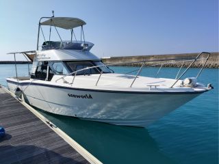 クルーザーにてご案内!