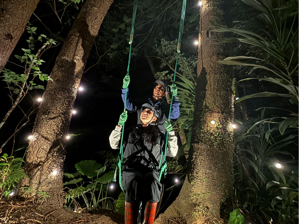 �W�����O���̒��̃u�����R�Ŏʐ^�B�e��OK�I�K�C�h���B�e���܂�