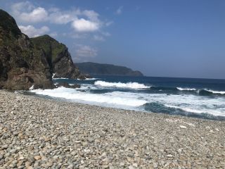 ホノホシ海岸(星空が日本で一番きれいな場所です)