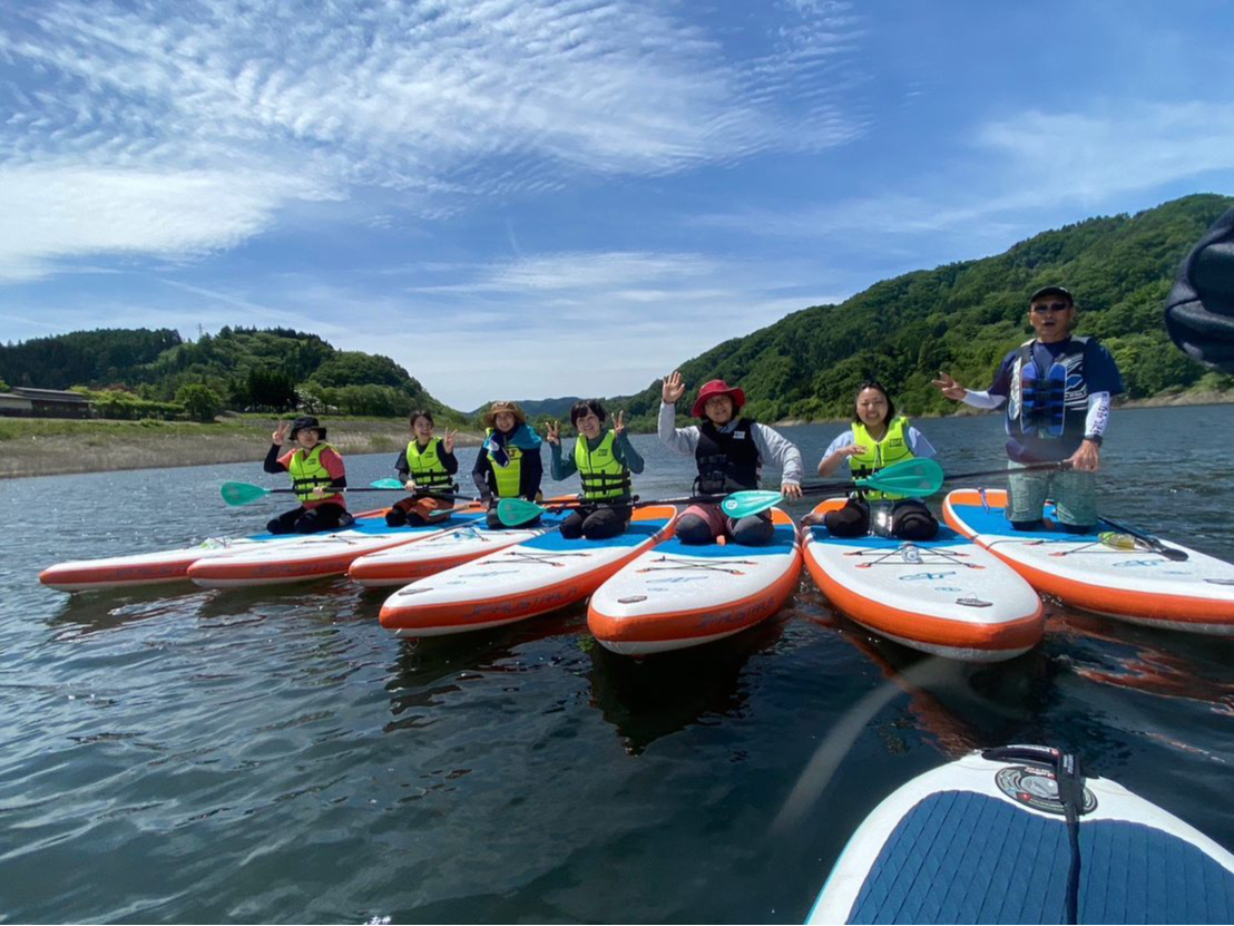 ★じゃらん限定★【虹の湖公園(浅瀬石川ダム)】青森でサップ体験!半日体験会(午前...