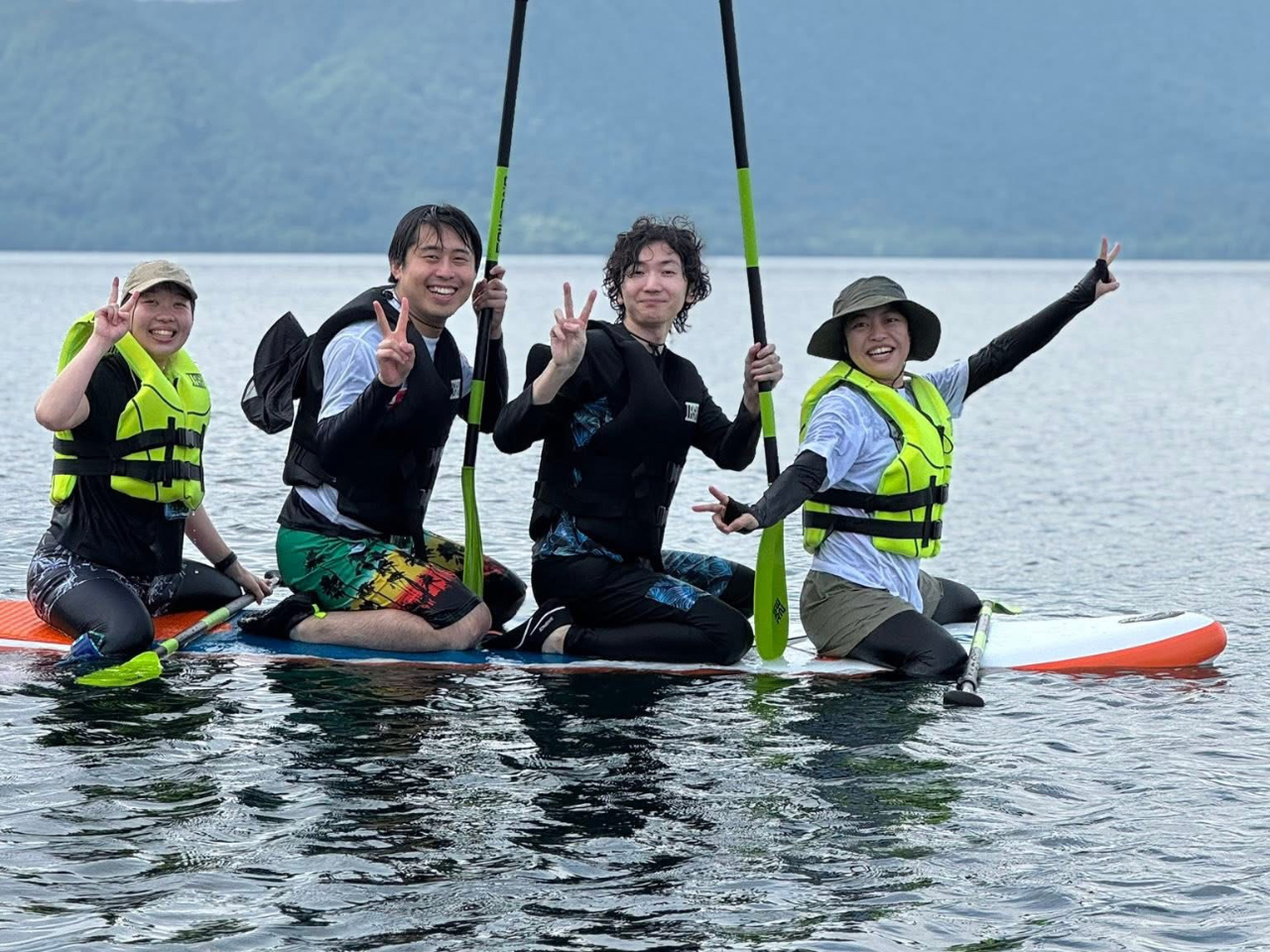 ☆じゃらん限定☆【十和田湖】青森でサップ体験！半日体験会（午前or