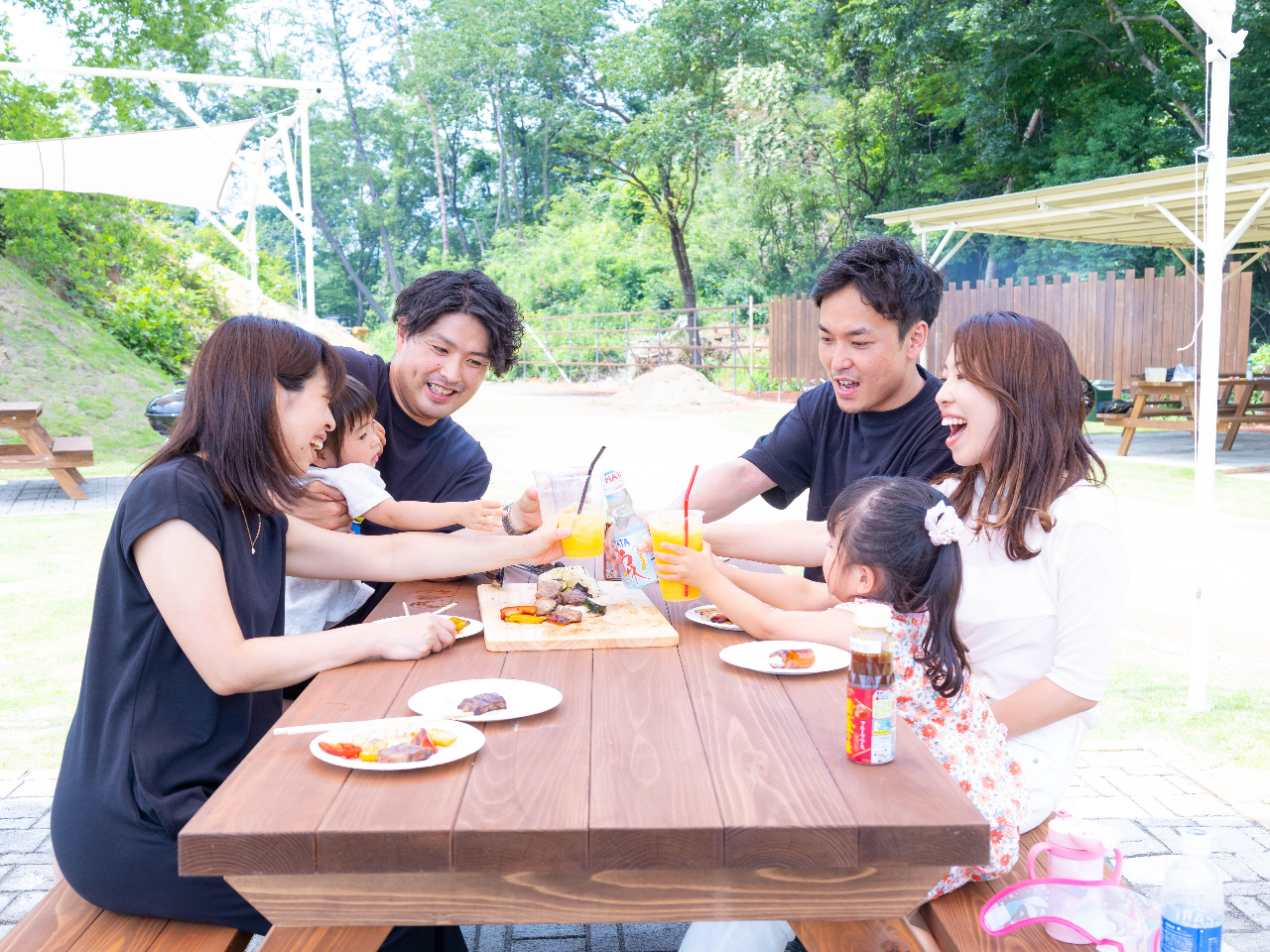 手ぶらでOK!楽チンスタートの本格BBQ!