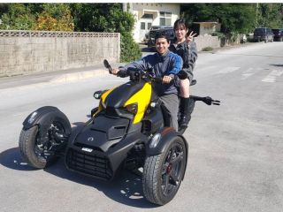 2人乗りでもラクラク!