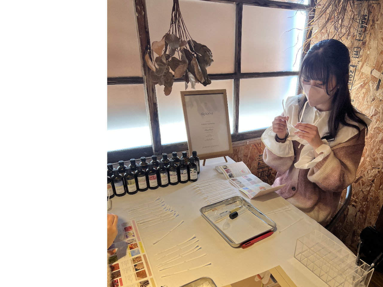 沢山の香りをテイスティング♪