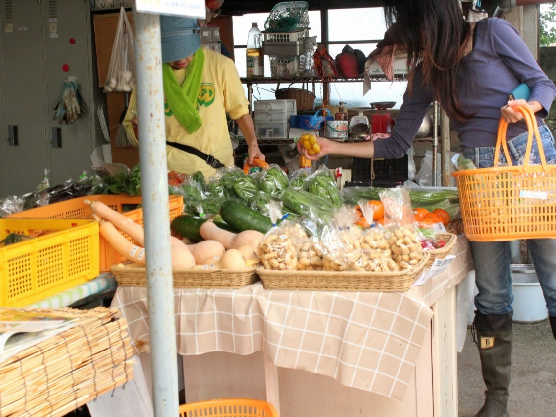 農産物や加工品も買えますよ!