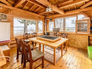 雨が降っても安心の屋根付き♪ 手づくりログハウスのBBQハウスです!