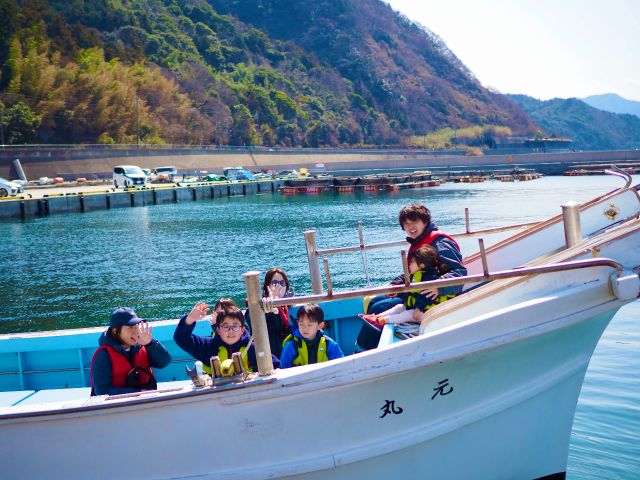 漁船で行く日本海クルージング モドロ岬見学ツアー