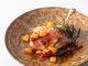 骨付き鴨肉のコンフィ オレンジ香るソース