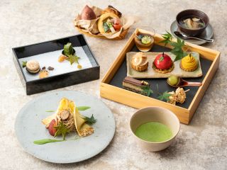 祇園辻利のお茶と秋薫るアフタヌーンティー