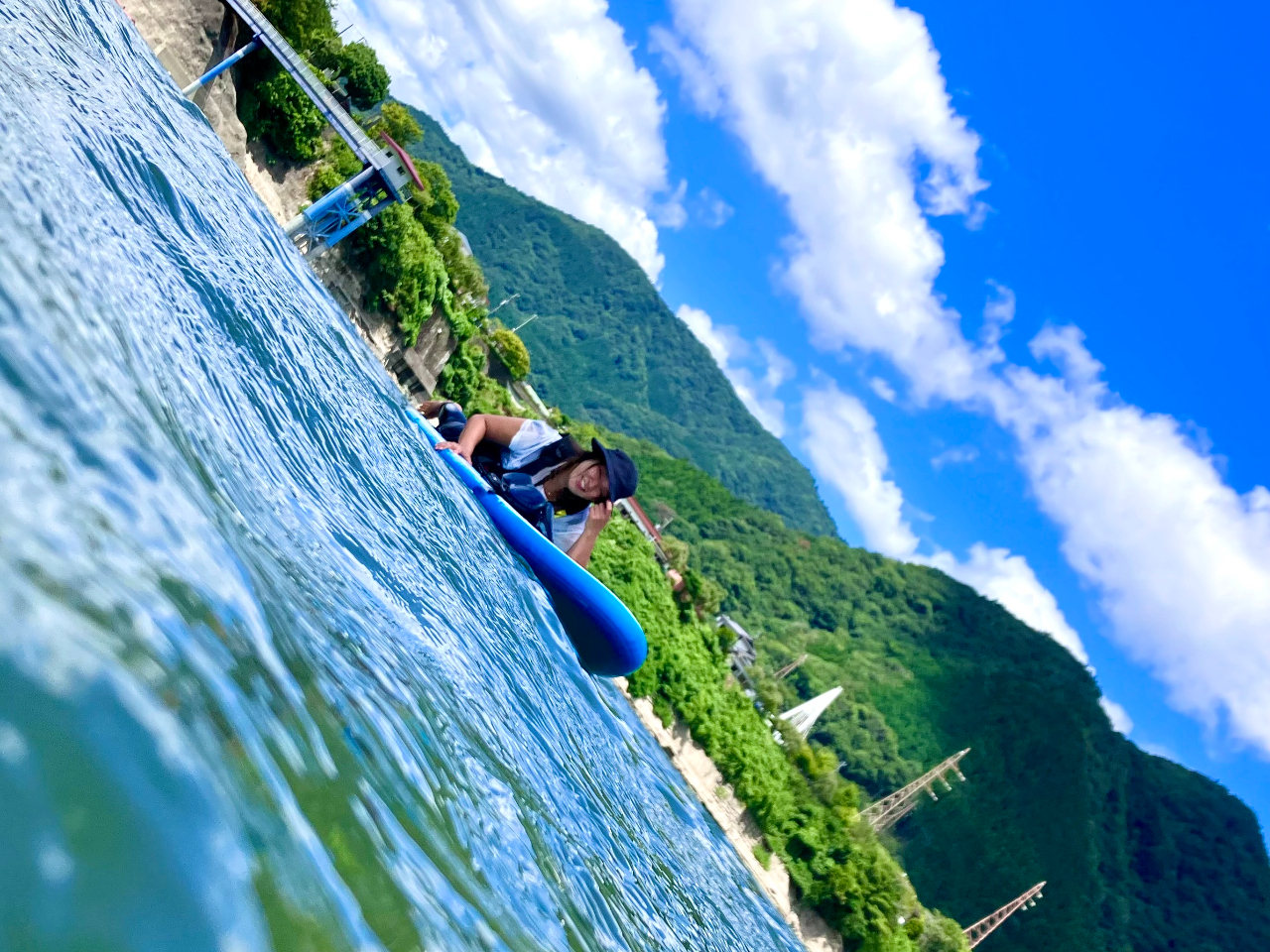 SUPの上でゴロンちょするだけ!贅沢な時間の使い方♪