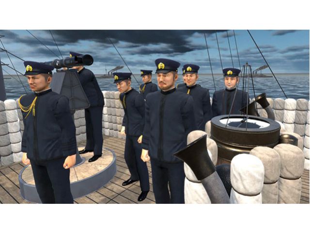 〜VR日本海海戦〜VRにより日本海海戦から講和条約締結までの一連の流れが理解できるストーリーとなっています。迫力満点に楽しめます♪