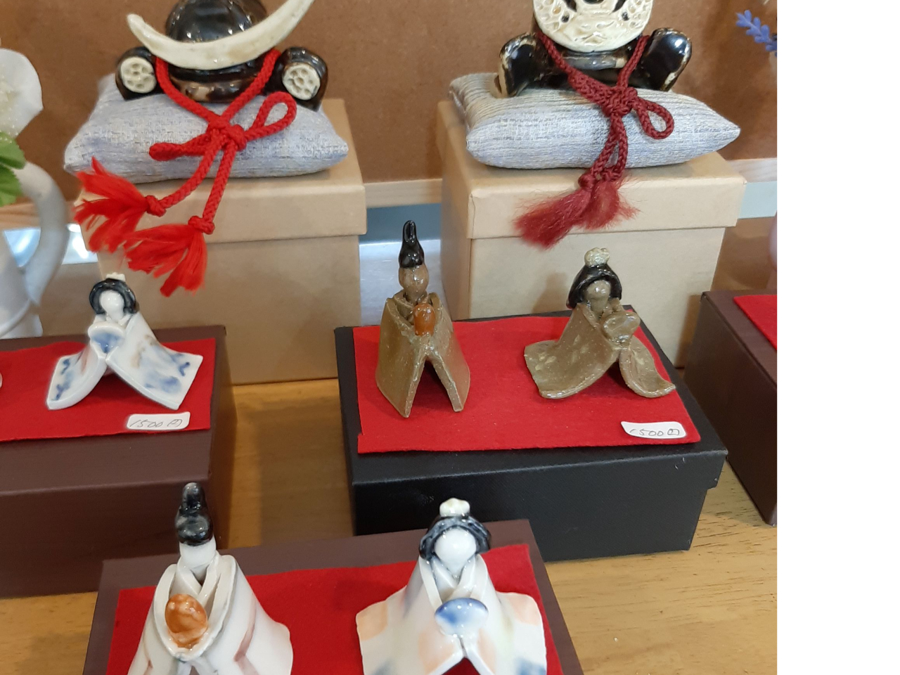 兜やひな人形も作れます。パパにご相談ください!