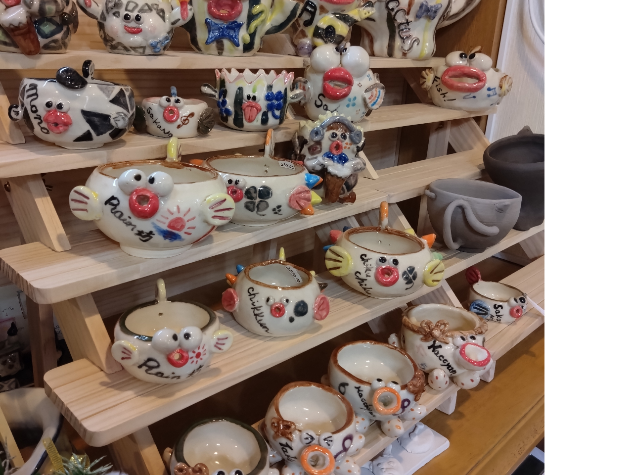 お店のパパの作品です。 購入もできますよ♪