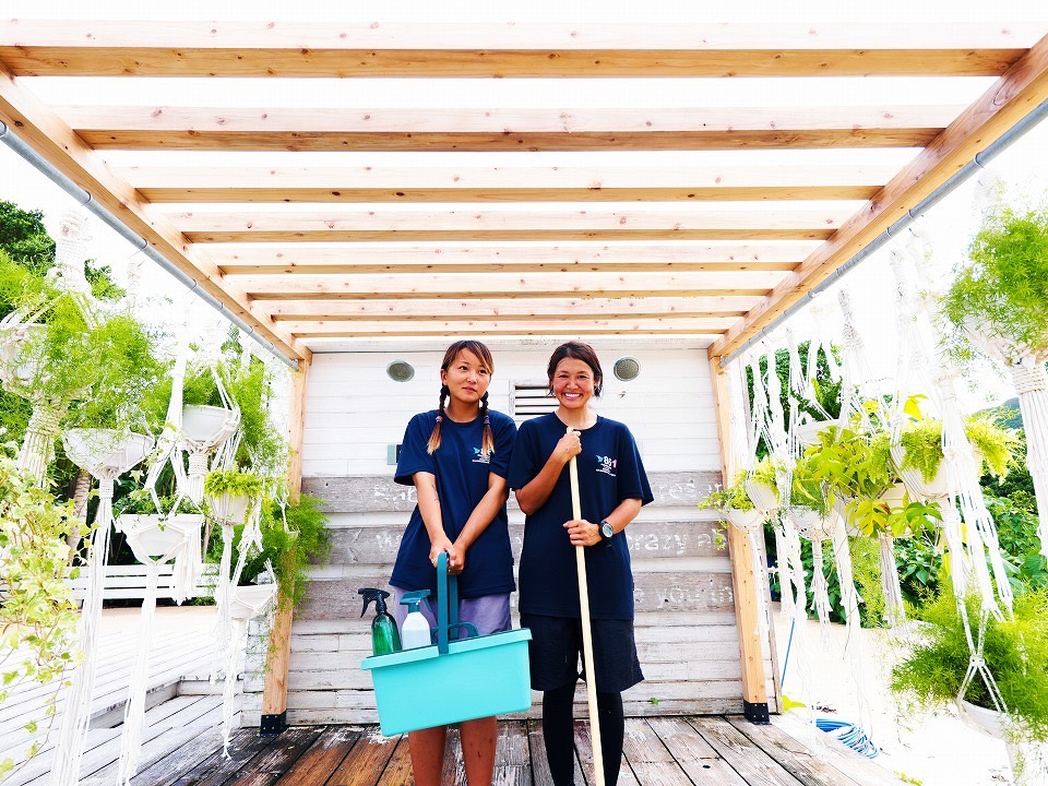 暖かいシャワーを浴びて疲れをとりましょう!