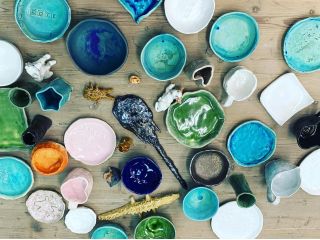 作品一つまで自由につくれる 追加で土を買えば2個以上作れます