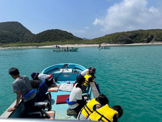 みんなで海底観察