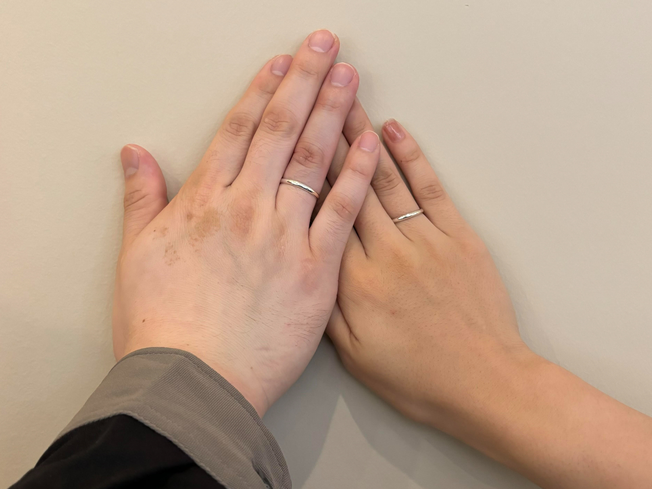 てづくりのリングを着けて沢山の思い出をつくってくださいね!