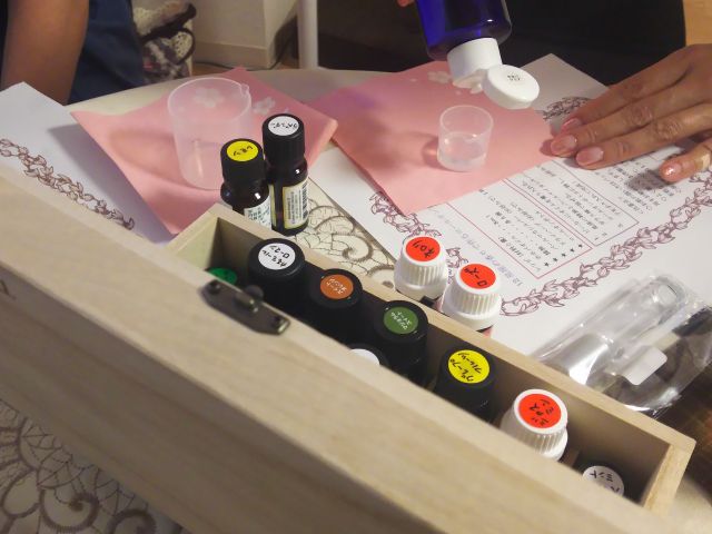 お気に入りの香りをみつけたら作成開始!