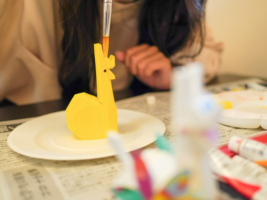 世界にひとつだけ！!キュートな魔除け！！「牛鬼（ブーヤレ）」制作