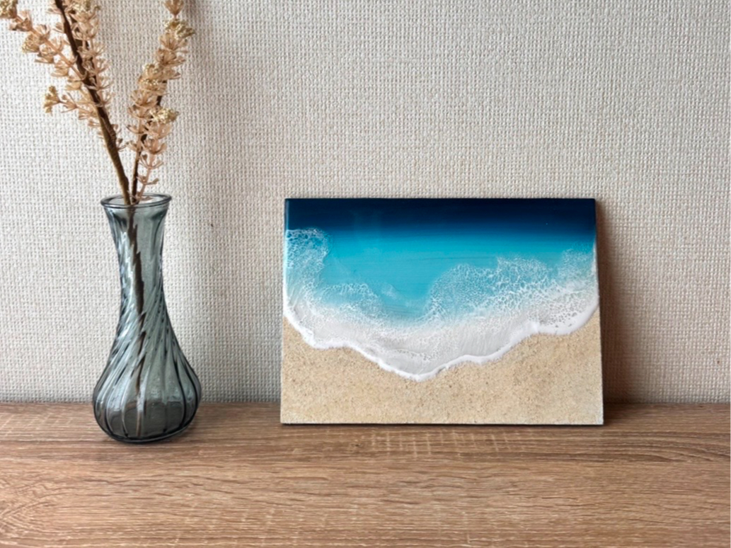 光と色彩の魔法。B5レジンアートで、壁に物語を飾ろ