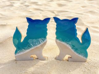 宮古島限定♪海の素材でつくるレジンシーサー体験(守り神アート)