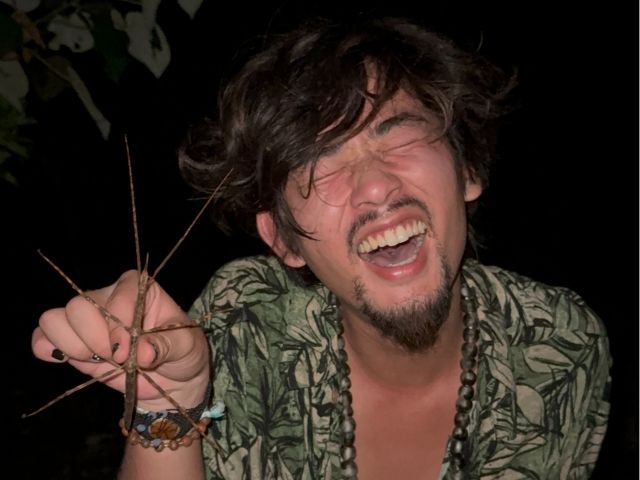 アマゾン生活から帰ってきたスタッフ登場!