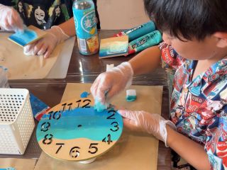オリジナルの海を描こう!