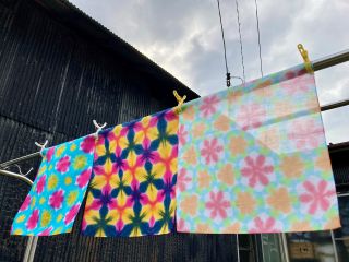 有松絞り染体験!可愛い・大好きな色で染めよう!体験では45cmハンカチを製作します。