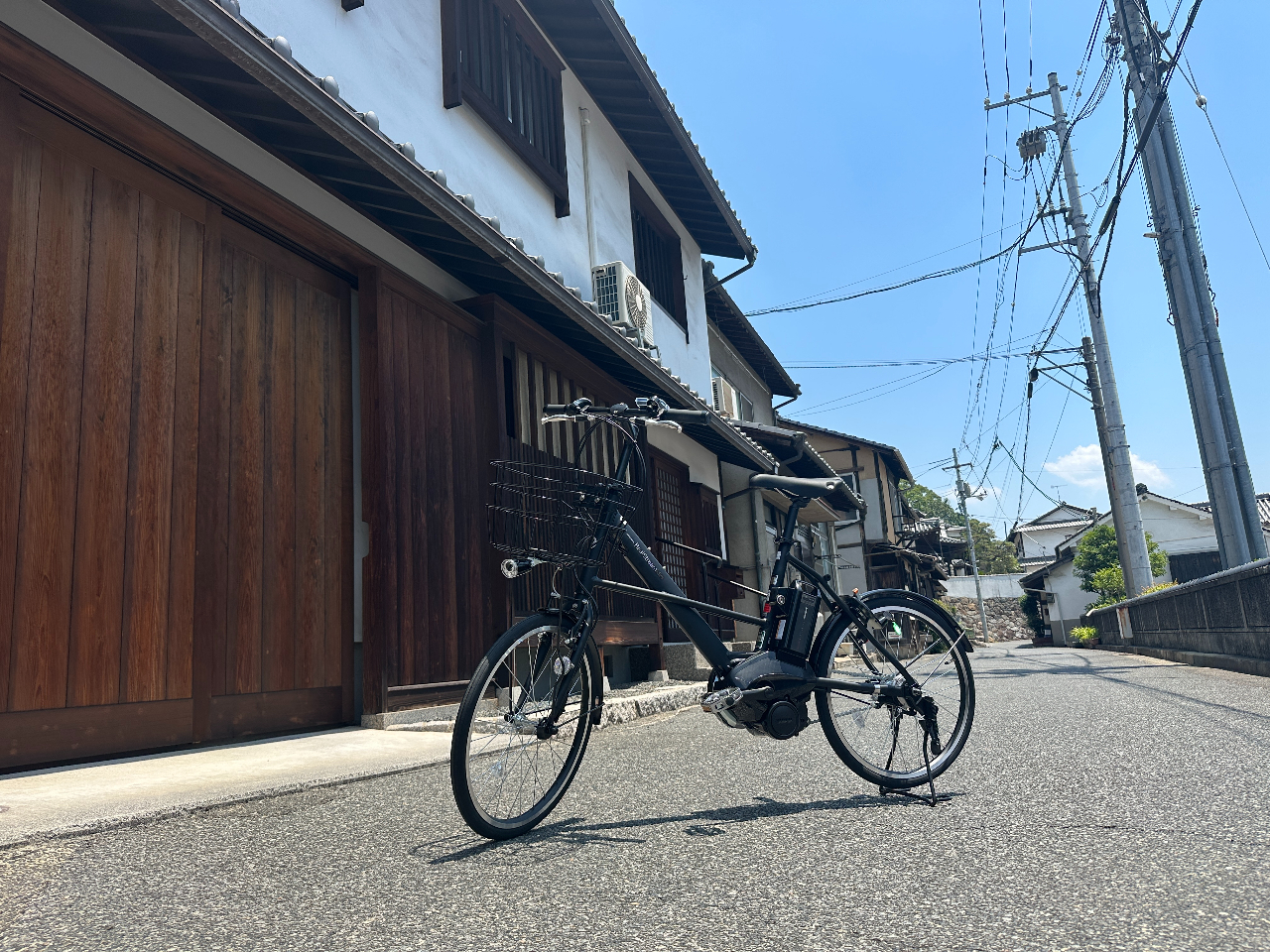 倉敷レンタサイクル】電動アシスト付き自転車／シティサイクル