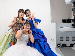 ドレスを着てプリンセス気分♪