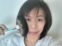 ブラシを使ったセルフケアです!