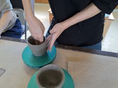 土いじりコース(手びねり)@