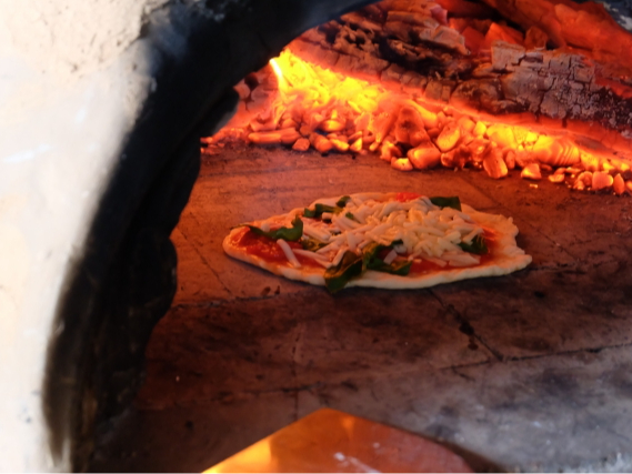 《 福井×里山整備&アウトドアクッキング 》ピザ窯で焼くピザづくり体験!【福井観...