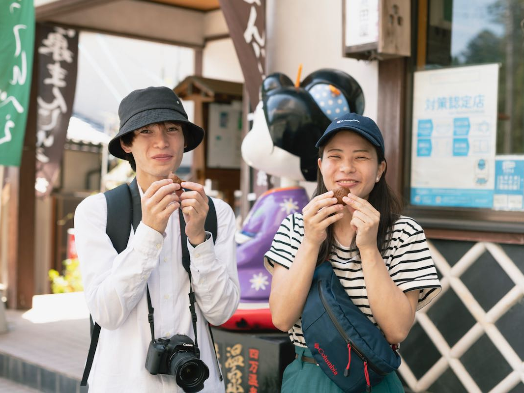 地元のスイーツも楽しめます