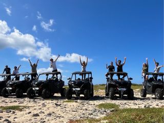 迫力満点のバギーで、ここでしか出来ない体験を