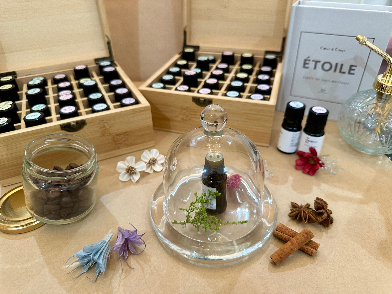 Etoile de fleurs�ł͐���(�G�b�Z���V�����I�C��)���g�p�� 