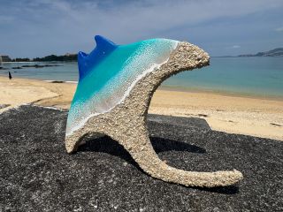 綺麗なグラデーションの色塗りも動画をみながら丁寧に説明させていただきますのでご自身だけの美しい海を作っていただけます。