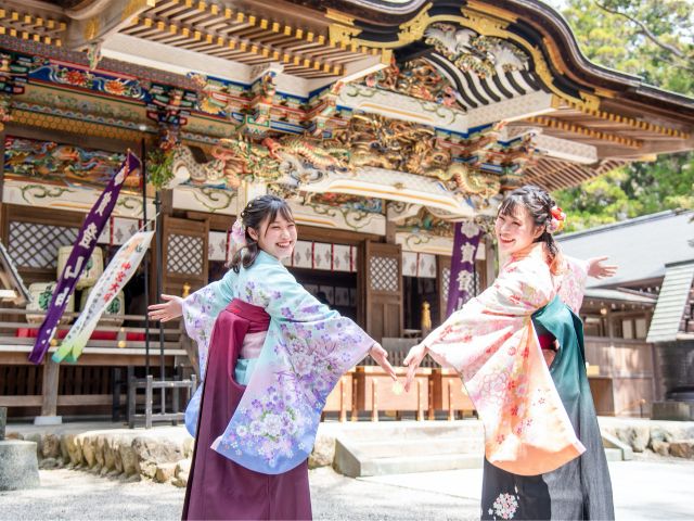 宝登山神社参拝