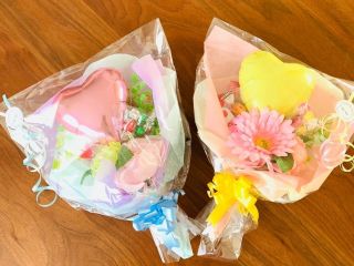 プレゼントにぴったりのお菓子ブーケです♪