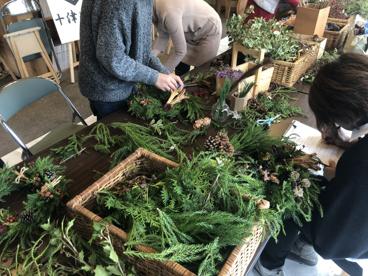 お気に入りの材料を選べます