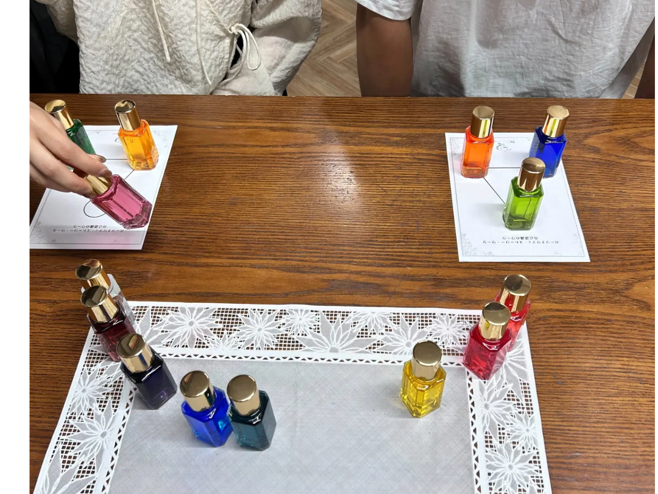 直感で3色選びます  色からのメッセージをお伝えします