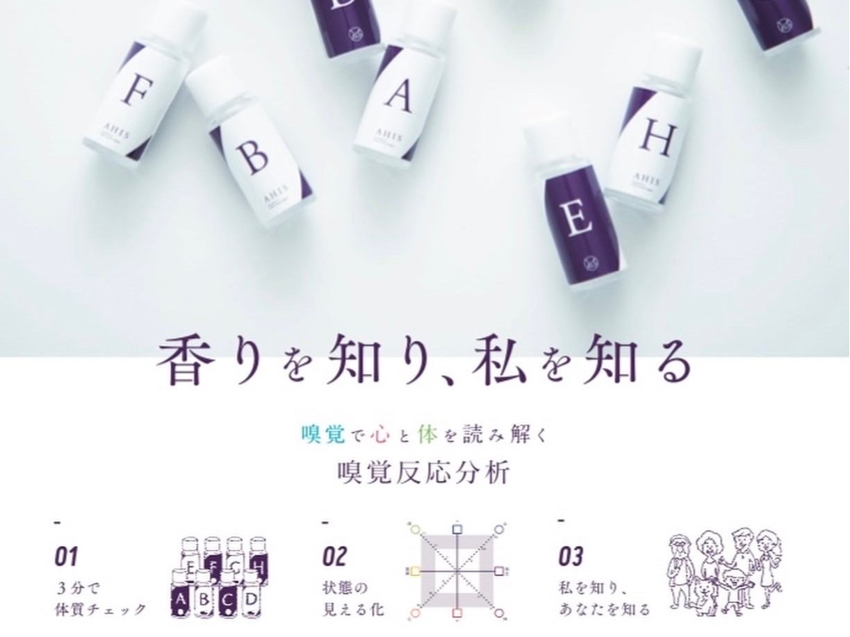 特許技術、嗅覚反応分析!