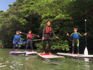 たとえばご家族でSUPツアーも♪