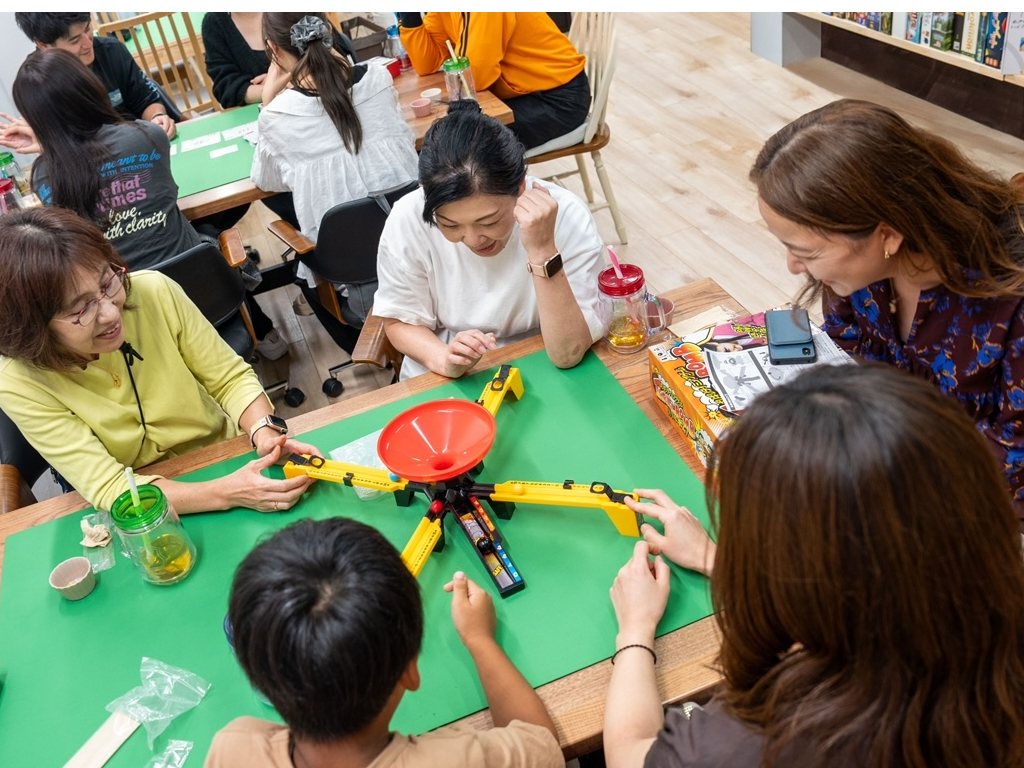 大人も子どもも・女性・学生さんも、みんなで楽しめるゲームがいっぱい!