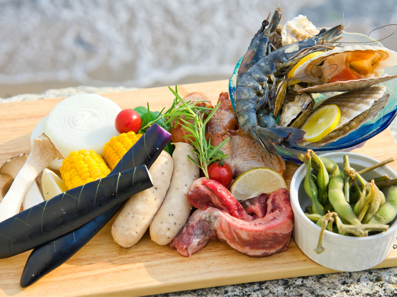 食材付をご希望の場合は、ご予約時にオプションより人数分ご予約ください。