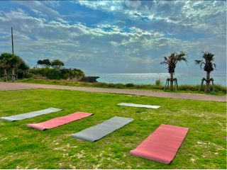 ビーチヨガinユーバンタ公園
